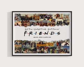 Birthday gift for female friend , Best Friend Gift Personalized  Gifts For Her, Friendship Gift, Photo Collage For soul Sister