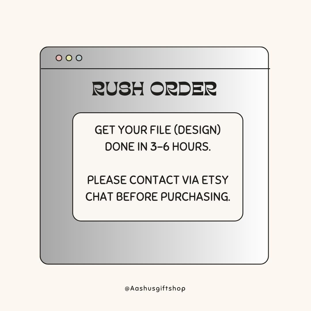 Rush Order Fee&Extra Cost main image 1