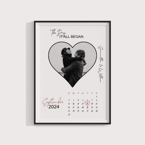 Personalised Picture Collage Memorable Gift for Partner, Gift for Him, Gifts for Her, Engagement Gift, Wedding gift, Valentine&#39;s day