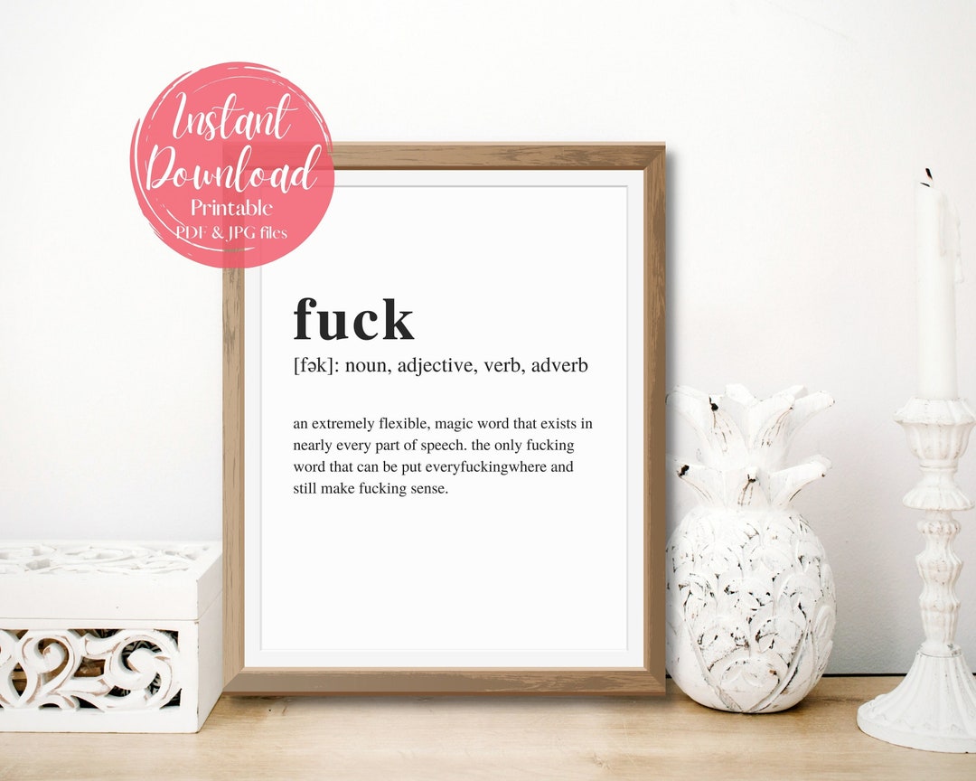 Fuck Definition Wall Art Instant Download Printable Wall Art Etsy fuck-definition-wall-art-instant-download-printable-wall-art-etsy
