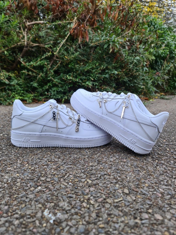 Grunge Aesthetic Chain Nike Air Force 1 