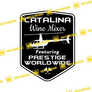 Catalina Wine Mixer, Step Brothers, Prestige Worldwide, Brennan Huff, Dale Doback | SVG PNG | Silhouette Cricut Ready Instant Download