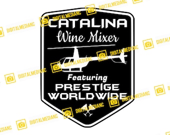 Catalina Wine Mixer, Step Brothers, Prestige Worldwide, Brennan Huff, Dale Doback | SVG PNG | Silhouette Cricut Ready Instant Download