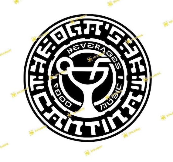 Star Wars, Oga's Cantina, Galaxy's Edge, Orlando, Dis World | SVG PNG | Silhouette Cricut Cutting Ready Instant Download
