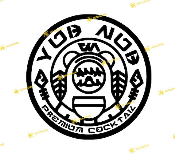 Star Wars, Oga's Cantina, Yub Nub, Galaxy's Edge, Orlando, Dis World | SVG PNG | Silhouette Cricut Cutting Ready Instant Download