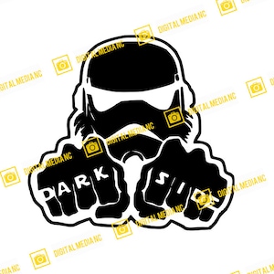 Star Wars, Stormtrooper, Dark Side, Imperial, Death Star | SVG PNG | Silhouette Cricut Cutting Ready Instant Download