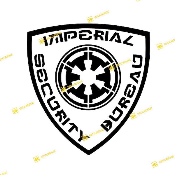 Star Wars, Imperial Security Bureau, ISB, Darth Vader, Stormtrooper, Death Star | SVG PNG | Silhouette Cricut Cutting Ready Instant Download