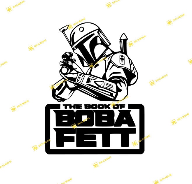 Boba Fett Silhouette - Etsy