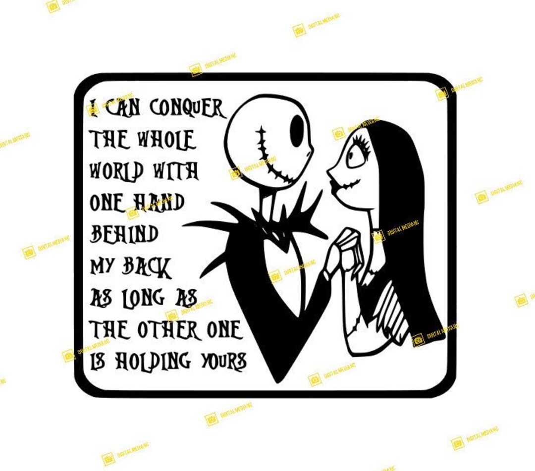 I Can Conquer the Whole World, Nightmare Before Christmas, Jack, Sally