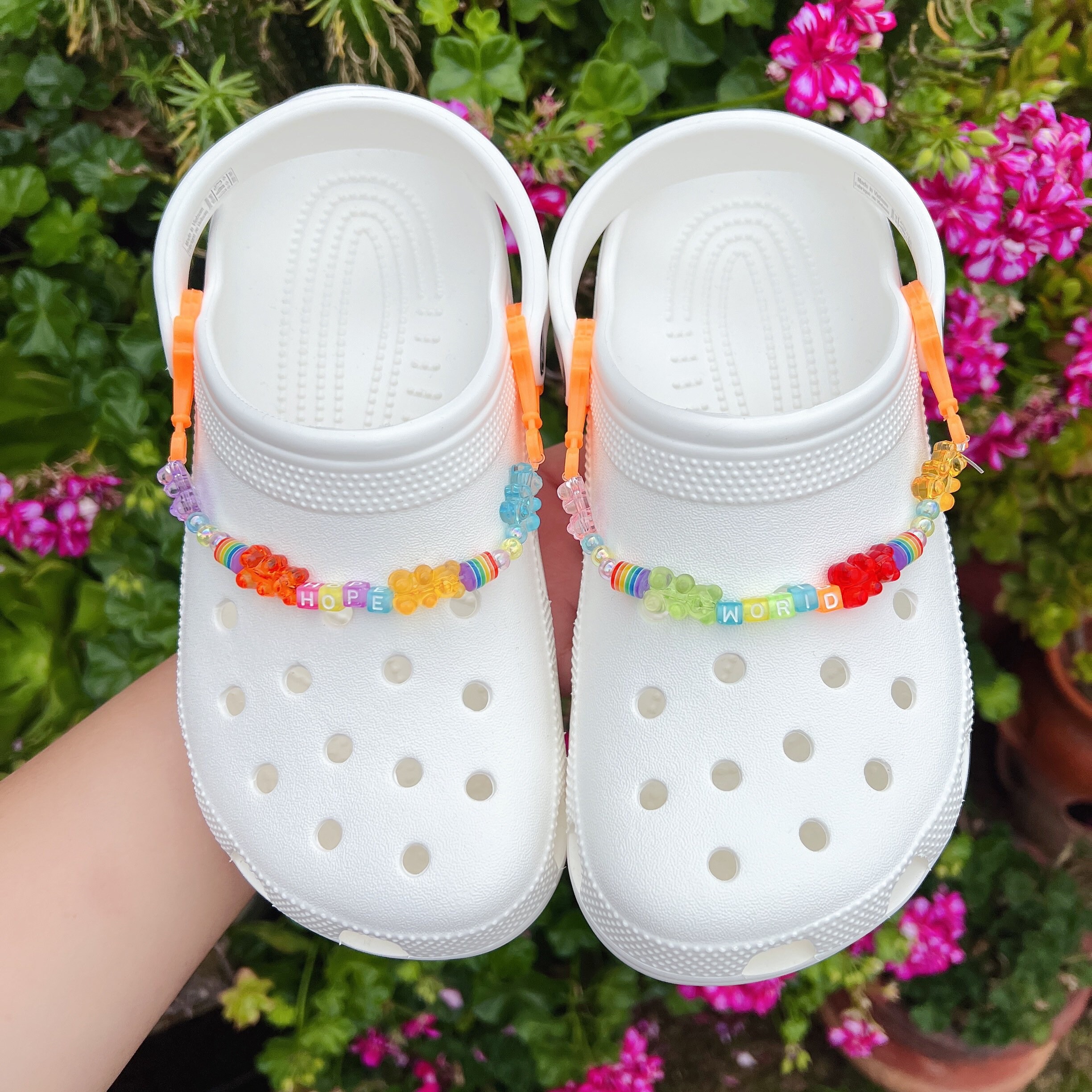 Kpop Shoe Chains BTS Crocs Decorations 