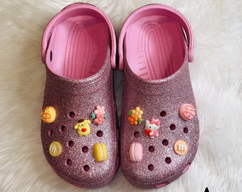 Kawaii Croc charms, cute, pastel charms, shoe decorations, clog charms set