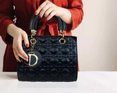 Women Embroidered Black Hand And Shoulder Bag, Accessory Mahjong Pouch Vintage Hermes Belt Clutch Wallet Pochette