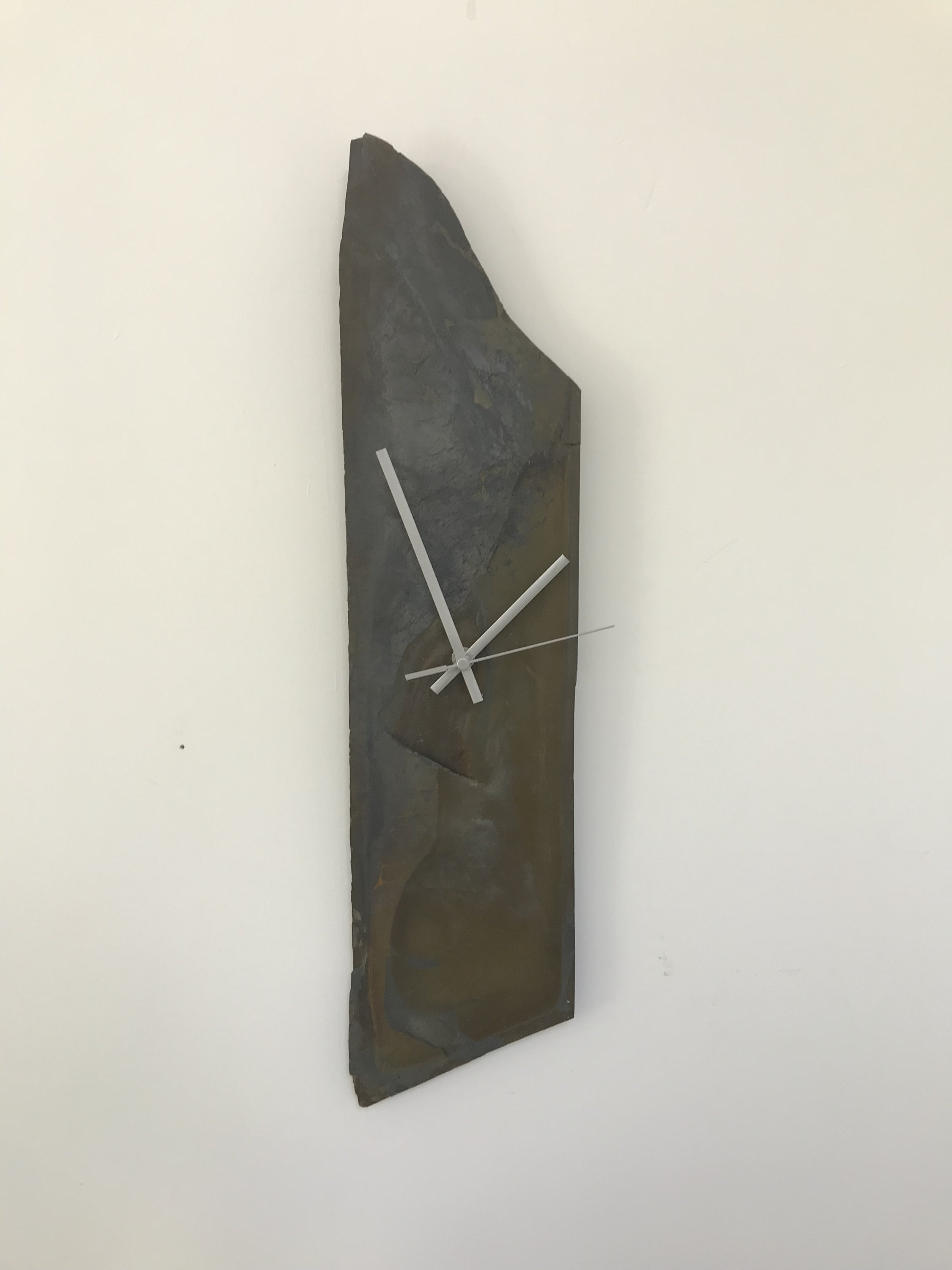 Natural Welsh Slate Wall Clock Etsy