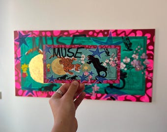 Postkarte, Grußkarte, Print, Kunstdruck, Mini-Kunstdruck, Geschenk, Geburtstagskarte, Kunstkarte, Druckgrafik, Fine Art Print, Geschenkidee