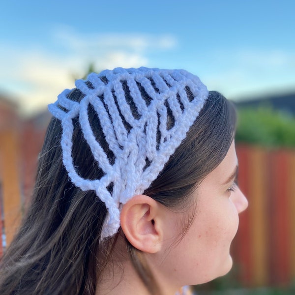 Spider Web Crochet Bandanna Pattern