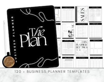 Digital Business Planner,Business Notebook, Small Business Planner,  Goodnotes Planner, Notability Planner