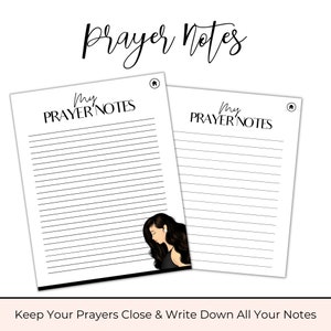 Prayer Planner, Prayer Notes, Sermon Notes, Notability Planner ...