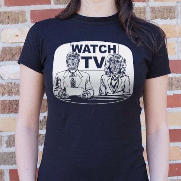 Black They Live T-shirt/ Movie Shirt / Tv Show / Obey / Conform /Watch TV / Graphic Tees/ Gift for Him / Gift for Her / Unisex