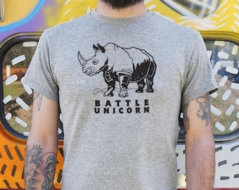 Twisted Envy Safari Rhino Boy's Funny T-Shirt 
