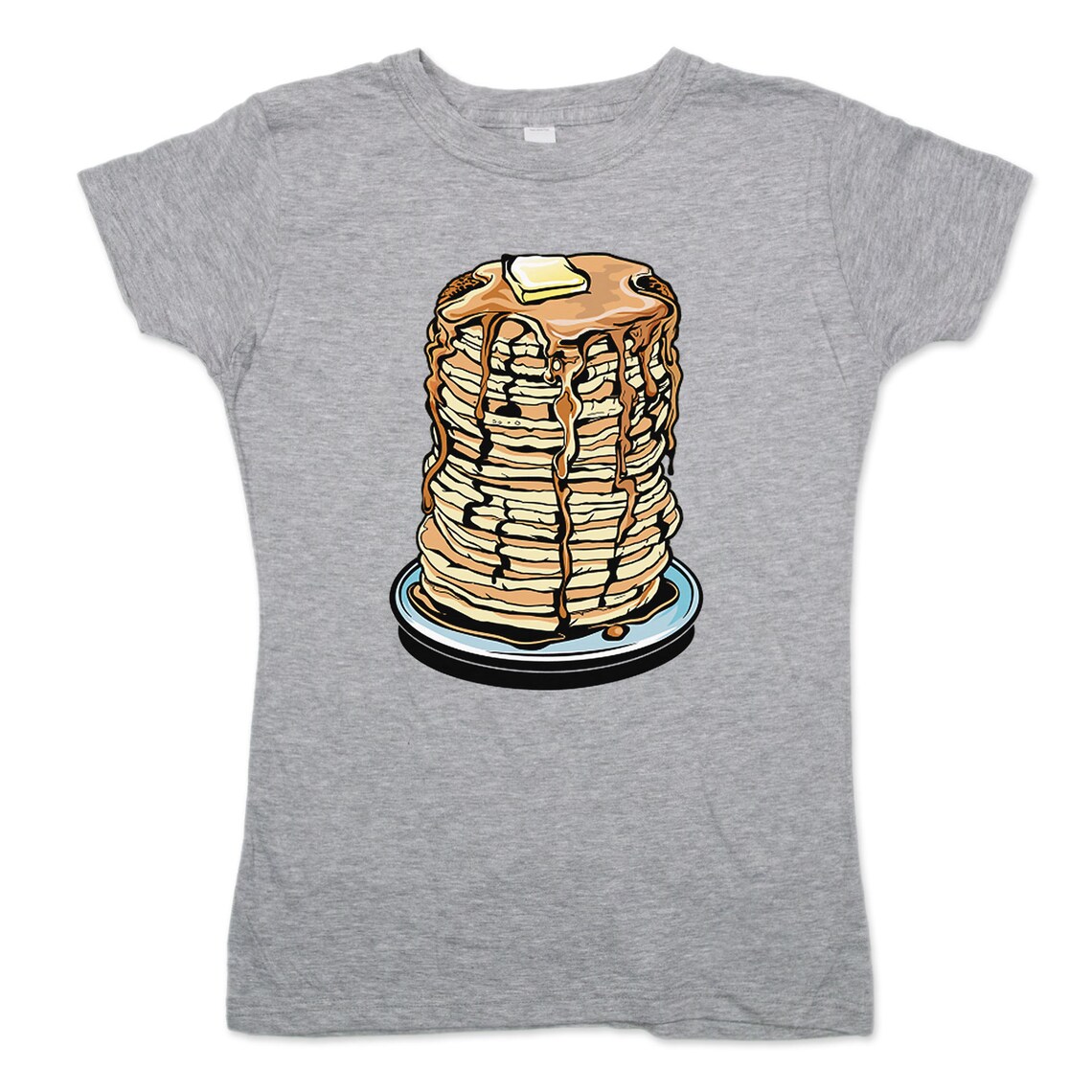 Pancake tower Graphic Tees / Pancakes Tshirt / Pancake Etsy