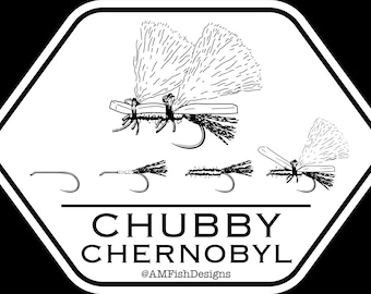 Chubby Chernobyl (design 1) Vinyl Sticker