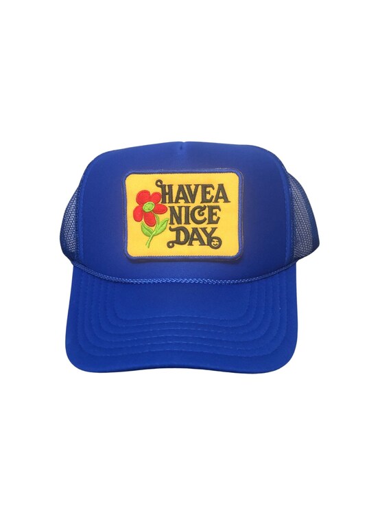 Royal Blue Trucker Hat - Etsy