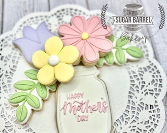 Mother's Day Sugar Cookie Floral Arrangement