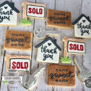 Real Estate/House Warming Cookies