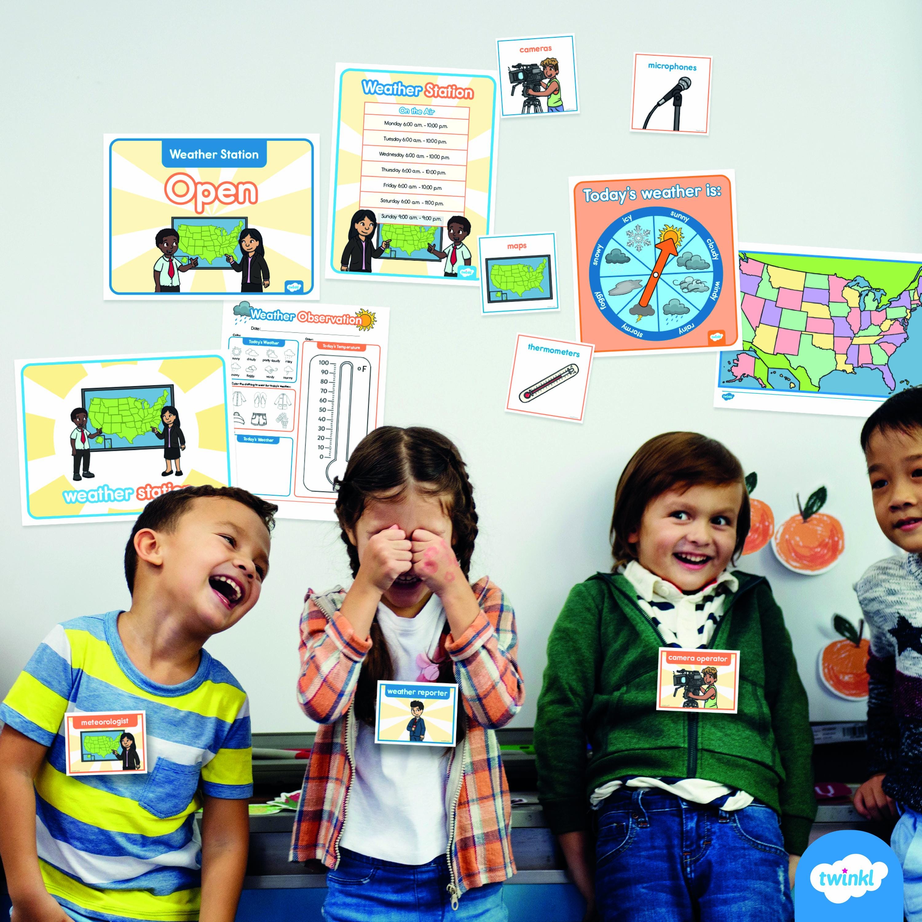 Weather Station Dramatic Play Pack - Etsy