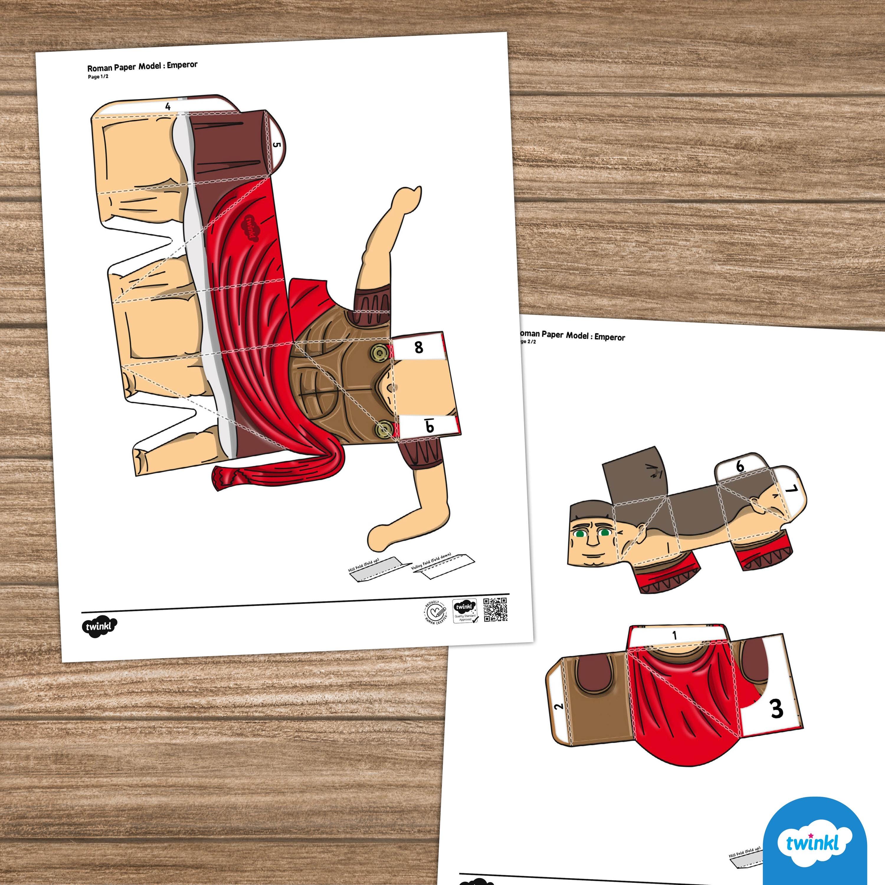 Ancient Rome Paper Model Pack - Etsy