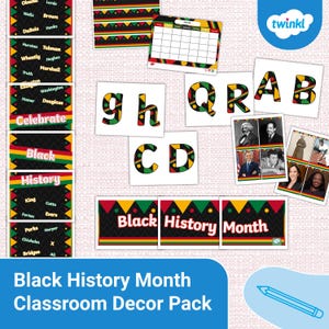 Black History Month Classroom Decor Pack
