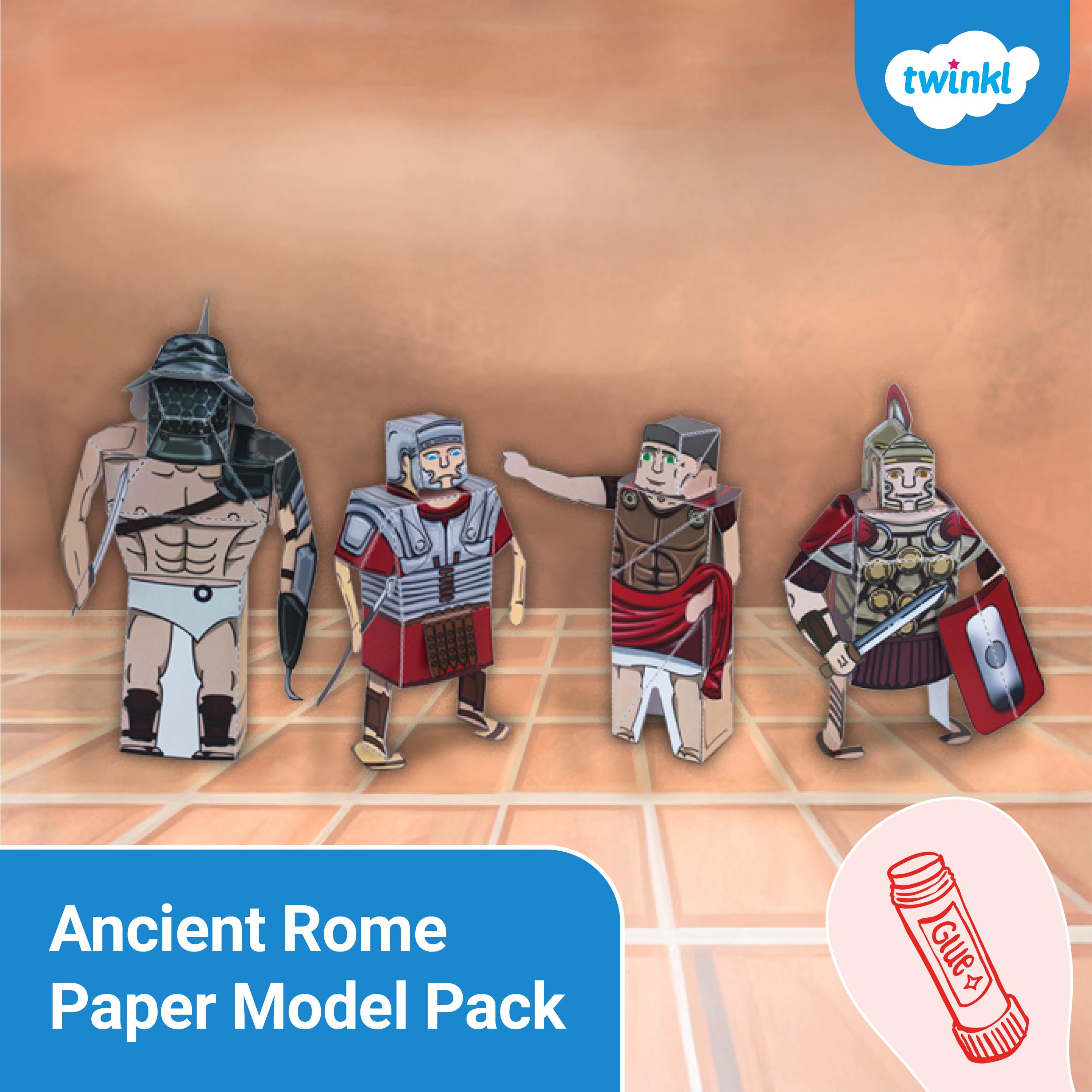 Ancient Rome Paper Model Pack - Etsy