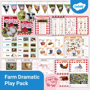 Farmers Market Dramatic Play Pack