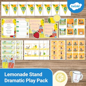 Lemonade Stand Dramatic Play Pack