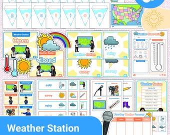 Weather Station Dramatic Play Pack
