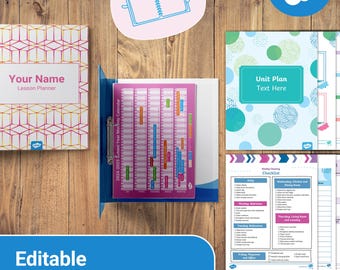 Editable Homeschool Planner – Organize & Personalize Your Homeschool Year