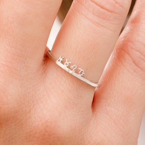 14k or 18k Gold Personalized Celestial Constellation Ring - Custom Zodiac Family Ring in Silver - Astrology Gift for Her
