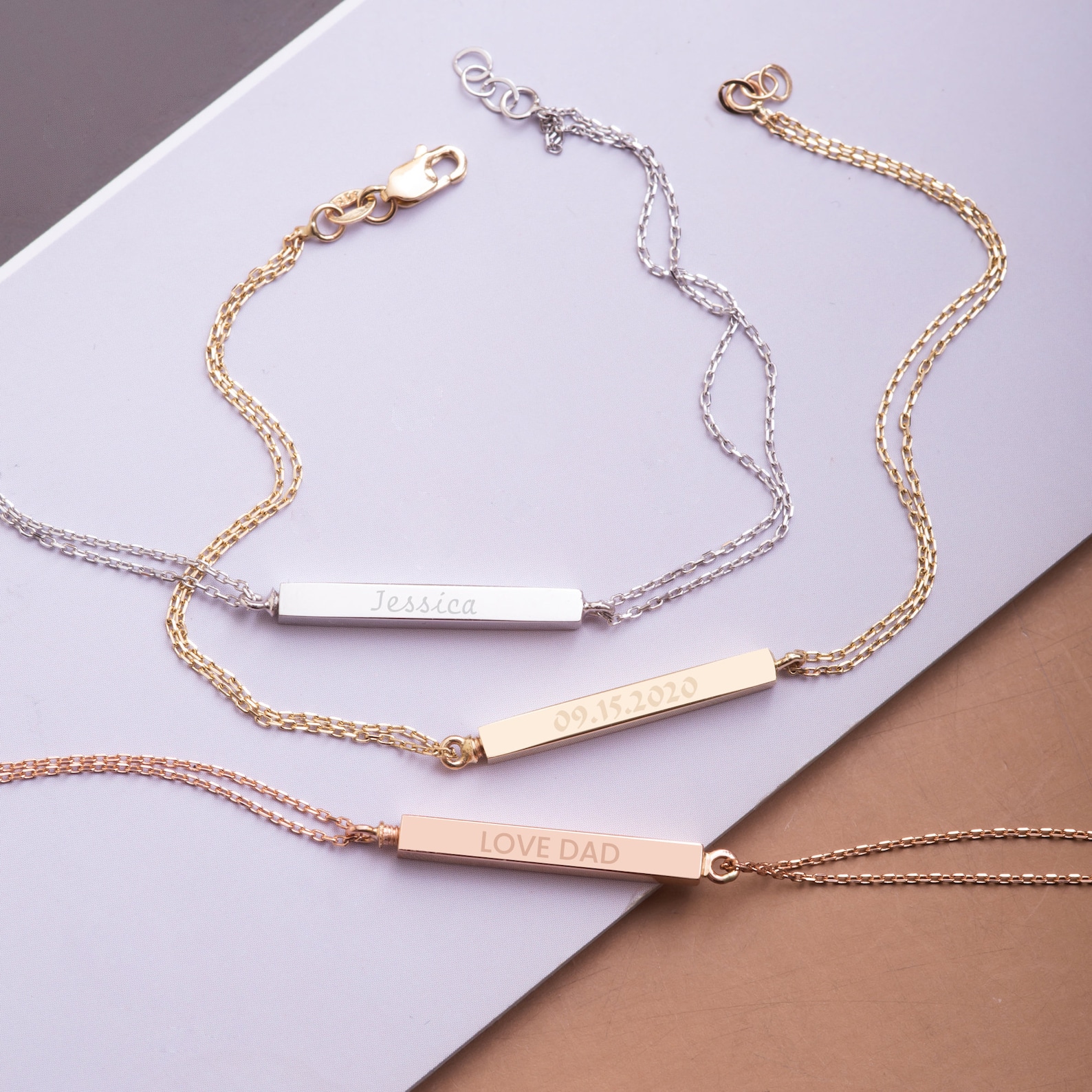 Gold urn bracelet Clearance