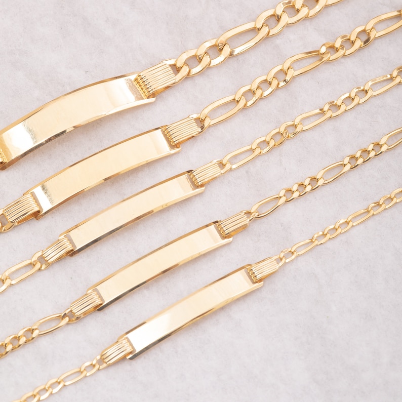 14K Real Gold Baby Bracelet Adjustable Toddler Child Bracelet Etsy