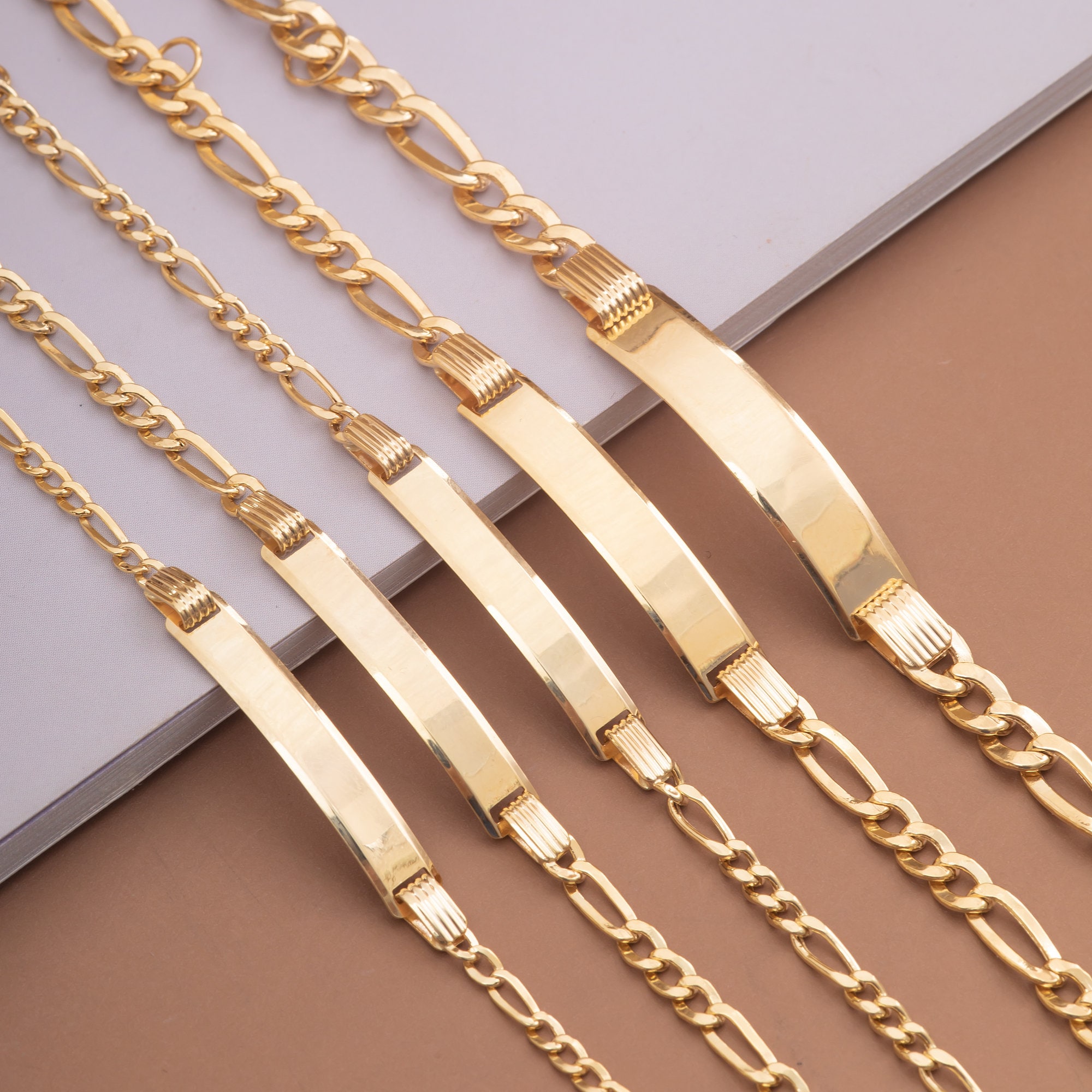 14K Real Gold Baby Bracelet Adjustable Toddler Child Bracelet Etsy