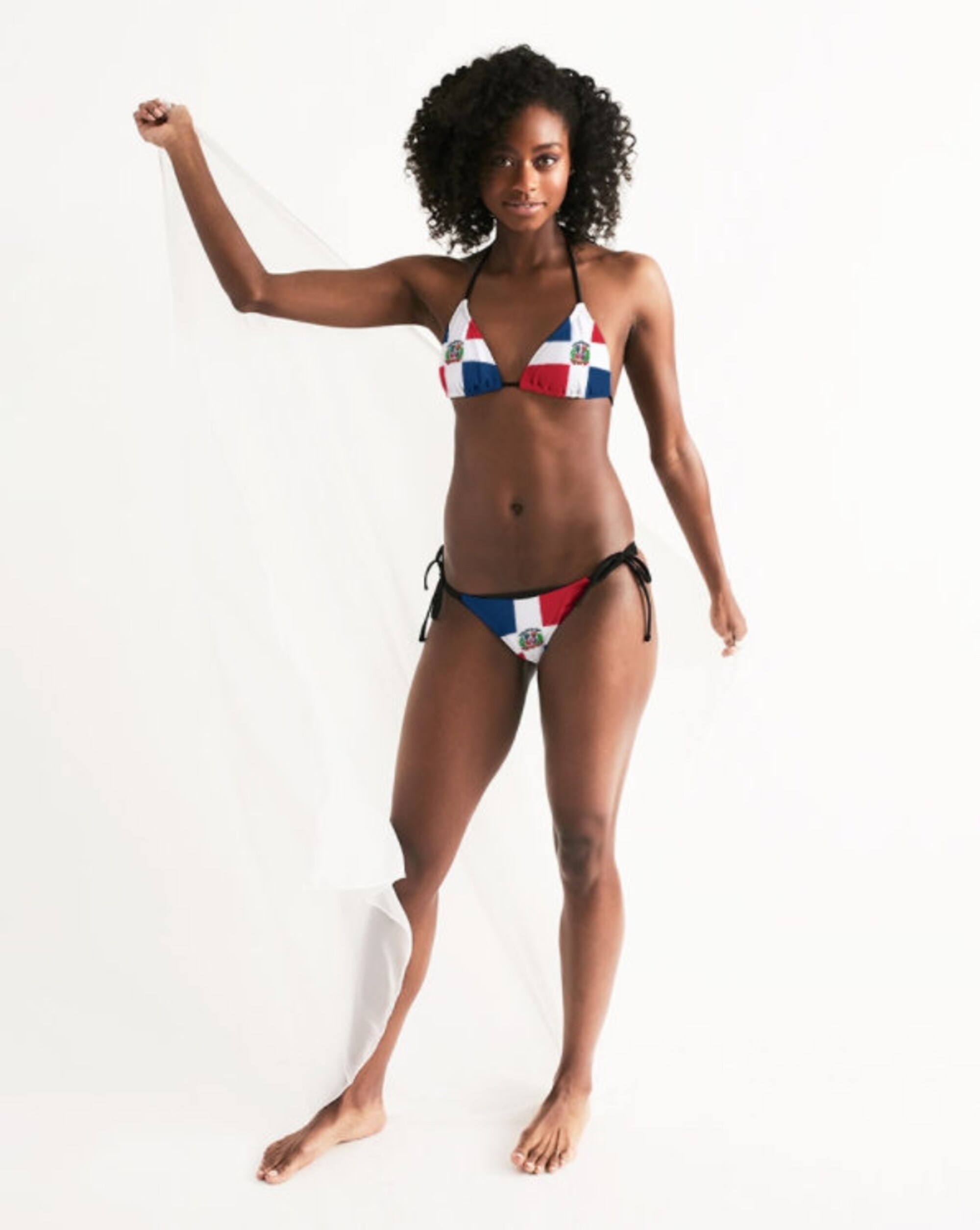 Dominican Republic Flag Bikini
