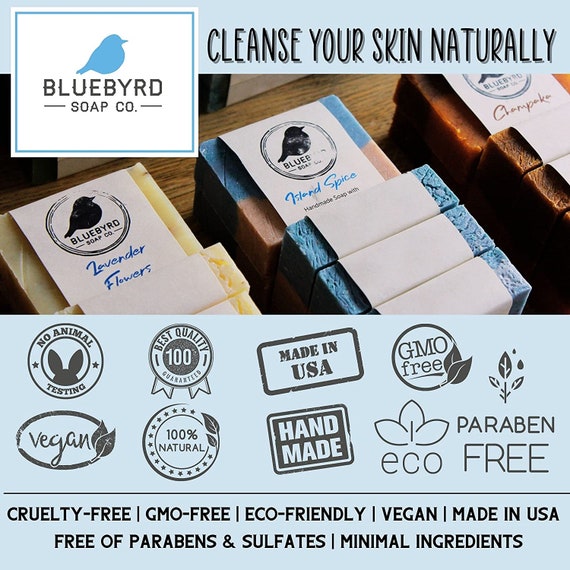 All Natural Organic Soap Bar - Pack of 3 Soaps with Organic Ingredients and  Essential Oils - Handmade Fragranced Soaps for Men and Women -Pine Tar  Citrus Cedarwood and Bay Rum Soaps.