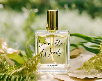 Vanilla Woods Perfume: Handmade Vegan Fragrance Oil or Spray