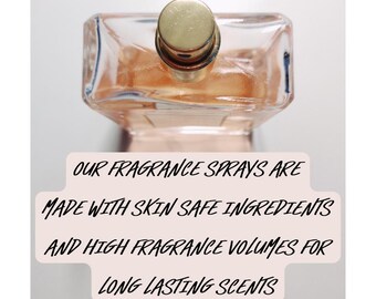 Vanilla Mandarin Bourbon Perfume: Handmade Vegan Oil, Spray or Rollerball