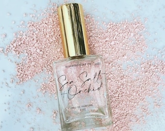 Sea Salt Orchid Perfume: Vegan Fragrance Oil or Spray