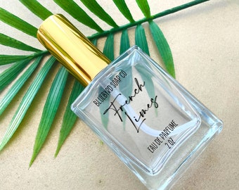French Limes Perfume Spray | Fresh Citrus Cologne | Handmade Perfume For Women | Unisex Fragrance | Perfume Gift | Inspired Fragrance Type
