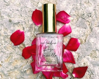 Amber Rose Vanilla Perfume: Floral Fragrance Oil or Spray