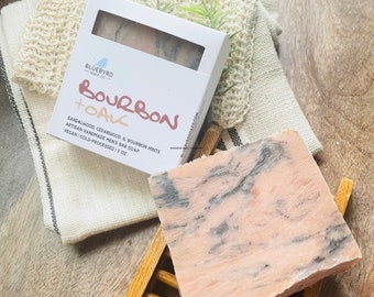 BOURBON + OAK MAN Soap |  Best Mens Soap Bars | Handmade Natural Man Soap, Bourbon Soap for Men, Mens Scented Soap, Masculine Scented Soap