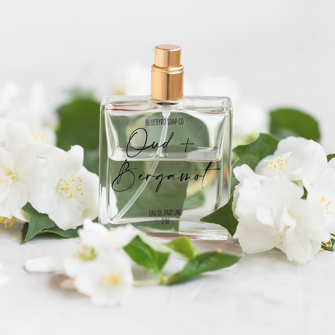 Oud Bergamot Perfume Spray Handblended Custom Citrus Fragrance Sprays