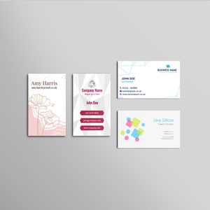 Bedrukte visitekaartjes, klantenkaartjes, professionele visitekaartjes, visitekaartjes, visitekaartjes